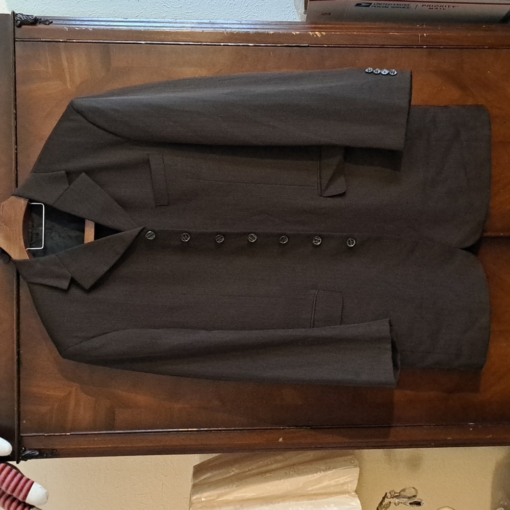 JK007- (Hugo) Boss long jacket, black